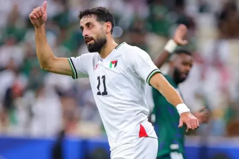 الهداف التاريخي.. الدباغ يتعادل لفلسطين أمام السعودية في كأس العرب (فيديو)